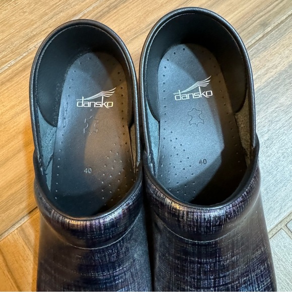 Dansko Professional Clog Metallic Ink color size 9.5-10 - Picture 8 of 12